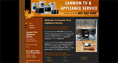 Desktop Screenshot of cannontv.info