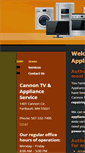 Mobile Screenshot of cannontv.info